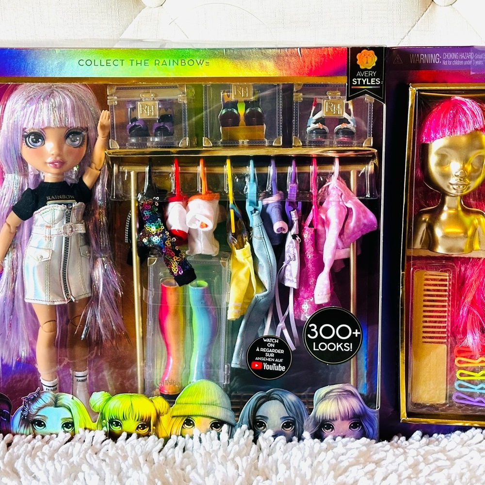 Rainbow High Avery Styles Fashion Doll Set